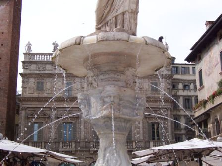 La fontana di piazza Erbe